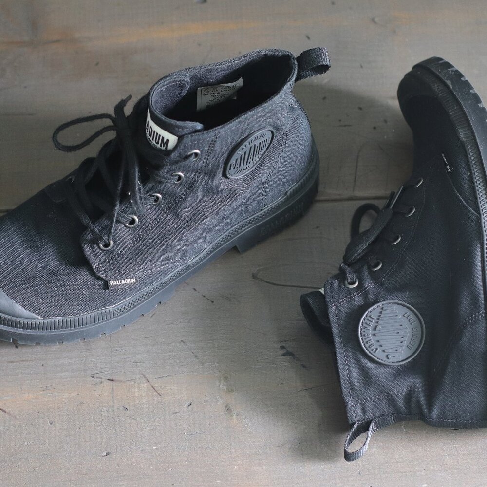 PALLADIUM - Pampa Sp20 Hi Canvas Shoes - Black